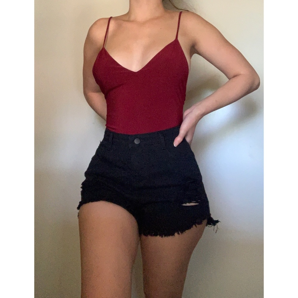 Ruby Red Bodysuit